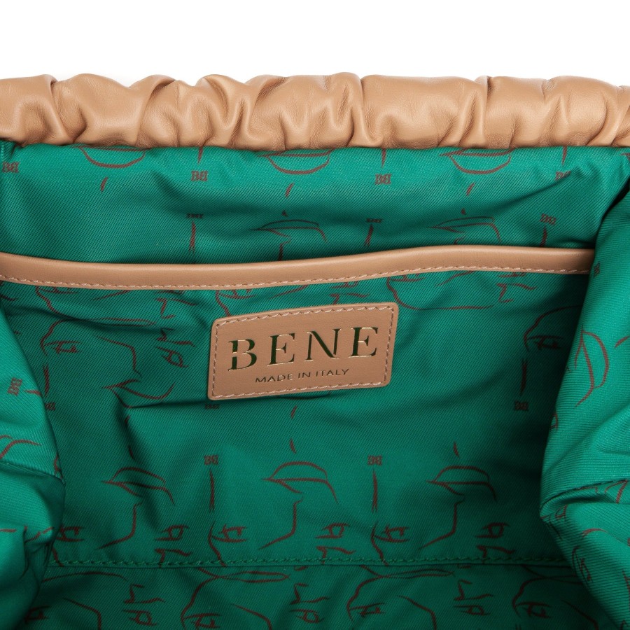 Women Bene Handbags | Carter In Tan