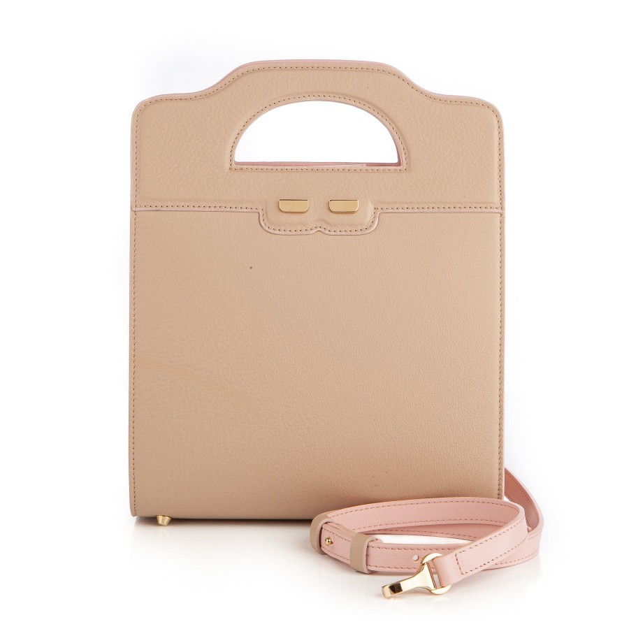 Women Bene Handbags | The Louise In Blush And Pink