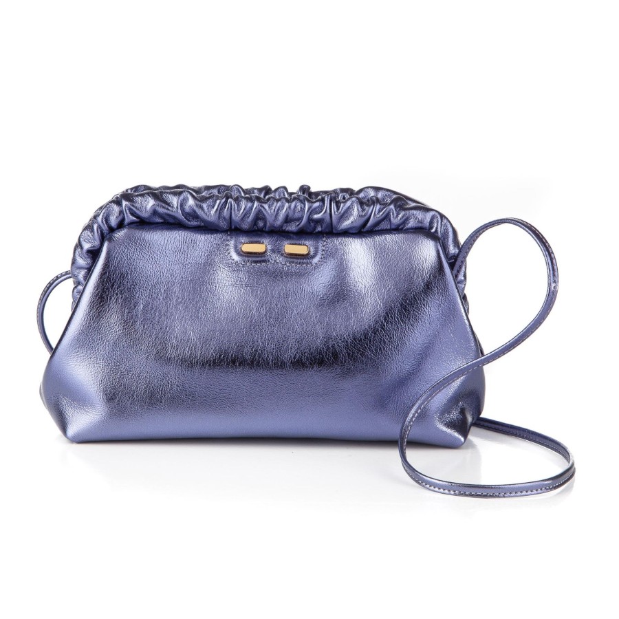 Women Bene Handbags | Carter In Metallic Purple