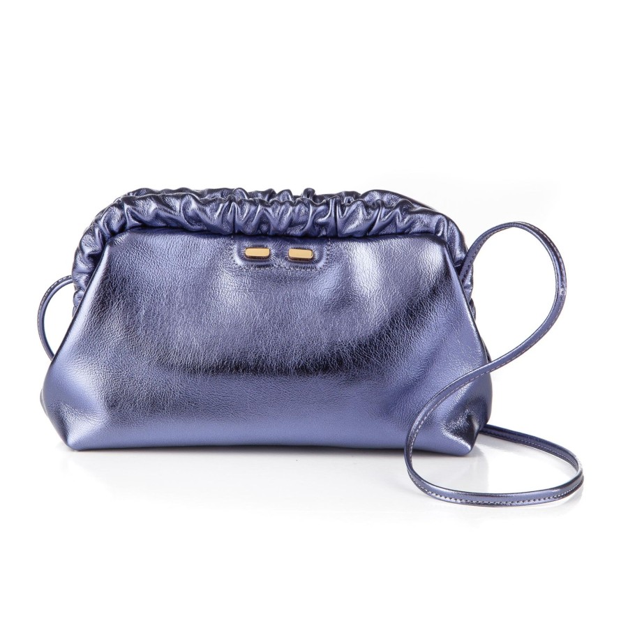 Women Bene Handbags | Carter In Metallic Purple