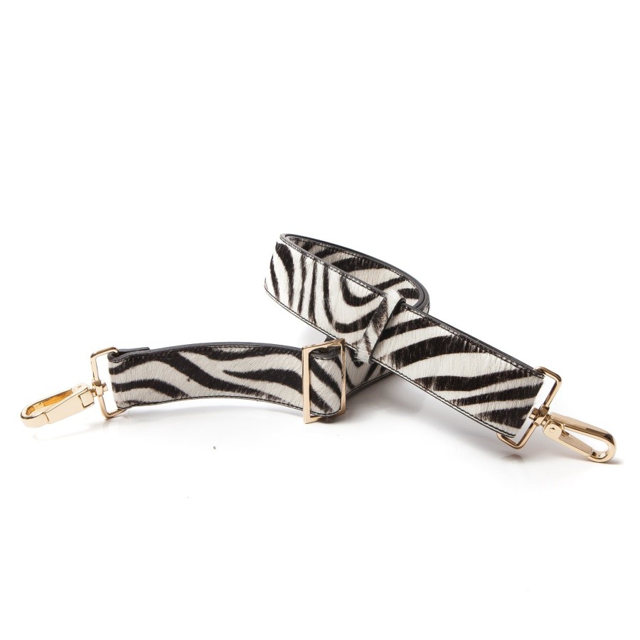 Women Bene Handbags | Zebra Calf Hair Strap