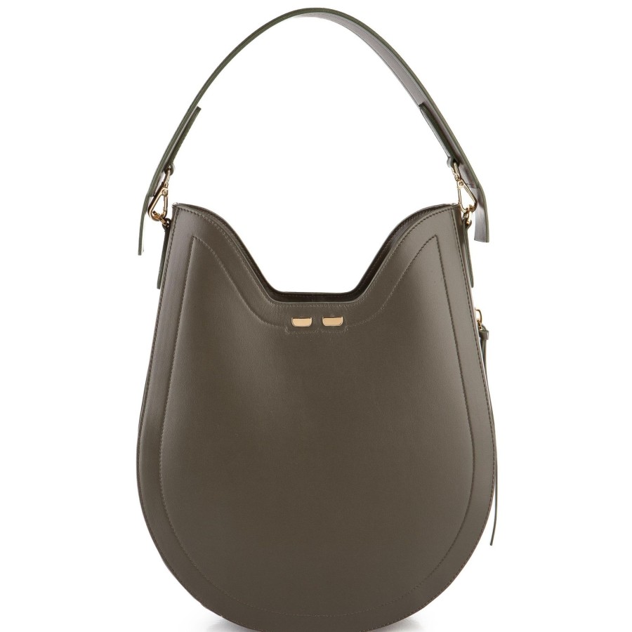 Women Bene Handbags | Henry James In Olive