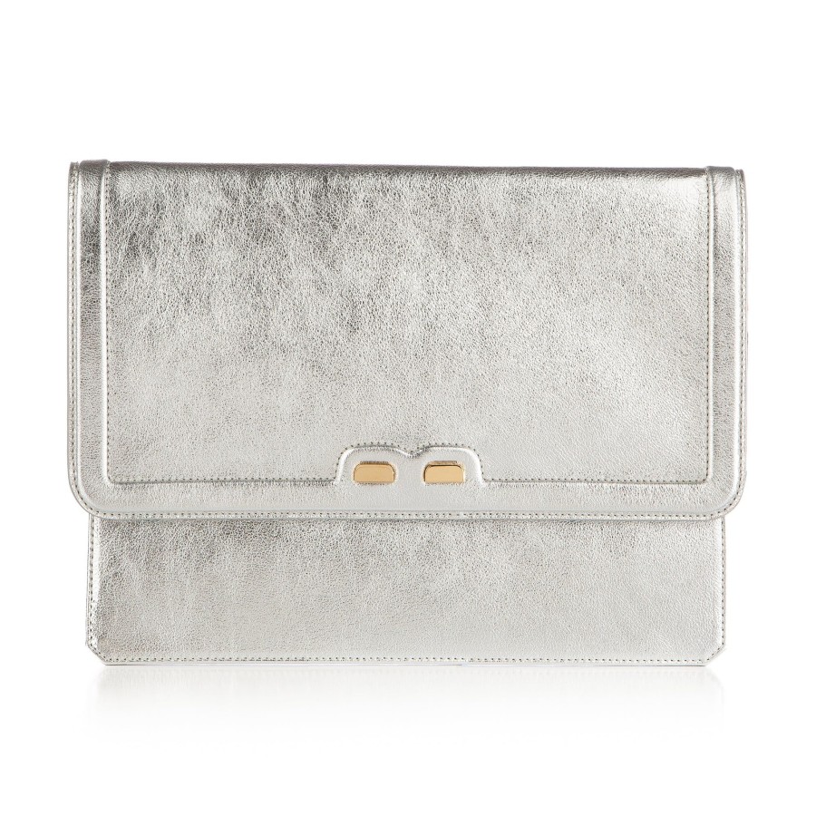 Women Bene Handbags | Caffery In Silver