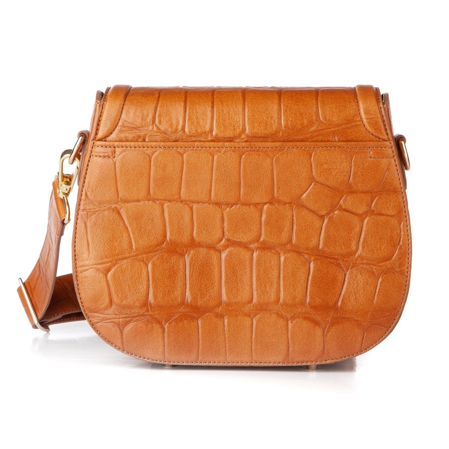 Women Bene Handbags | Holmes In Buffalo Xl Croc